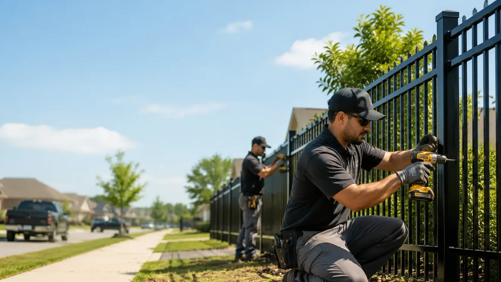 Metal Fence Installation in Silver Lake, NY